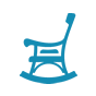 Icon of a rocking chair